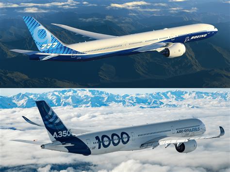 Boeing 777x Vs. Airbus A350: Comparing Long.